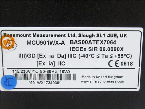 Mobrey MCU901WX-A ; Universal Control Module BAS00ATEX7064