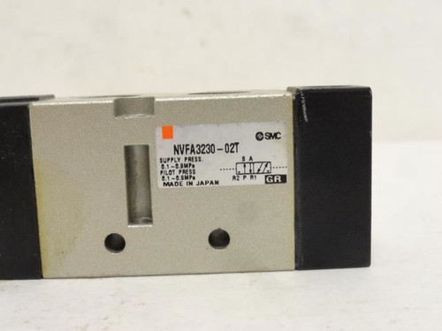 SMC NVFA3230-02T; Pneumatic Valve Base 0.1-0.9MPa
