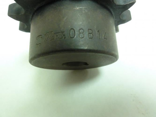 Martin 08B14; Sprocket; # 06B; 1/2"ID; 14Teeth