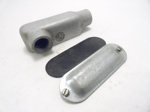 Appleton LL75-A; Conduit Body w/Cover; 3/4" Hub Size