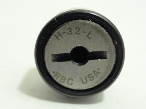 RBC H-32-L; Flat Cam Follower; 1" Roller OD x 5/8" Wide