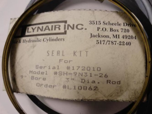 Lynair 172010; Seal kit for Cylinder SH-9N31-26