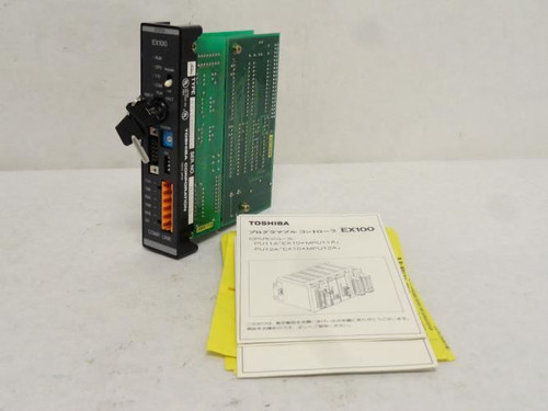 Toshiba EX10-MPU12A; CPU Module; RS485 W/Real Time Clock