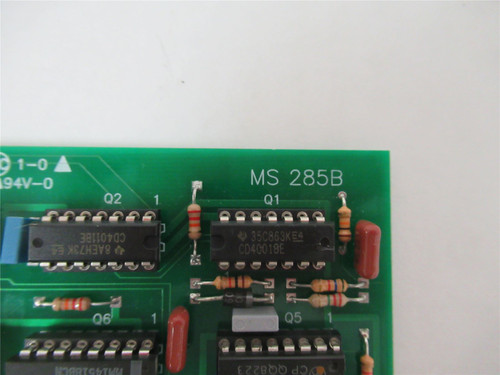 Morrison Weighing MS285B; Control Board