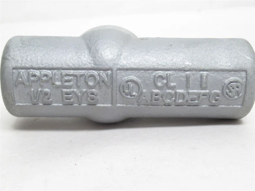 Appleton EYSF50; Malleable Conduit Seal; 1/2NPT