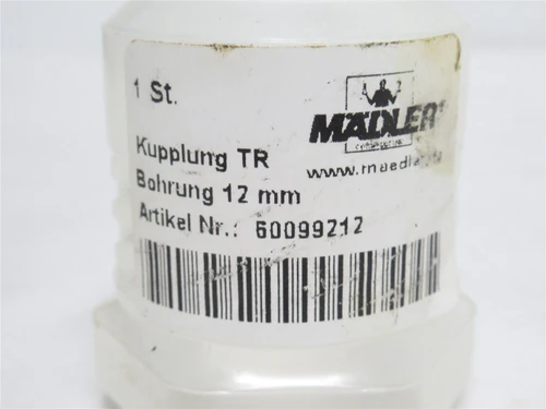 Maedler 60099212; Set-Screw Coupling; SS; 12mmID x 29mmOD