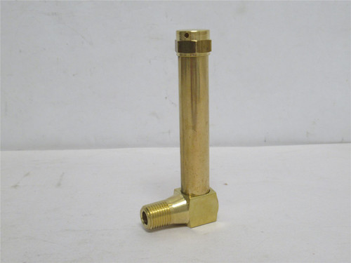 LDI G105-2-1PC; Vented Brass Oil Gauge 3/8NPT; Ser: G100