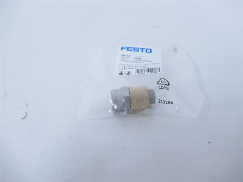 Festo GRE-1/8; Flow Control GRE-14-NPT Exhaust Valve 10351