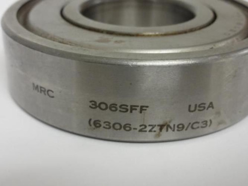 MRC 306SFF; Ball Bearing; 30mm x 72mm x 19mm