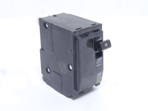 Square D QO225; Circuit Breaker; 25A; 2-Pole; 120/240VAC