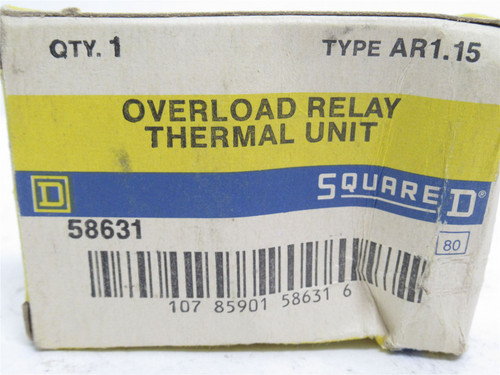 Square D AR1.15; Thermal Overload Unit; Series: AR