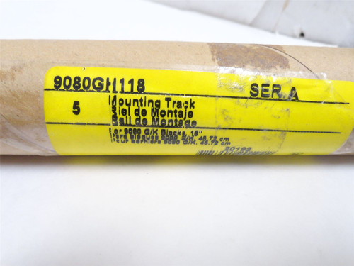 Square D 9080GH118; Lot-5; Terminal Mounting Tracks; 18" Long