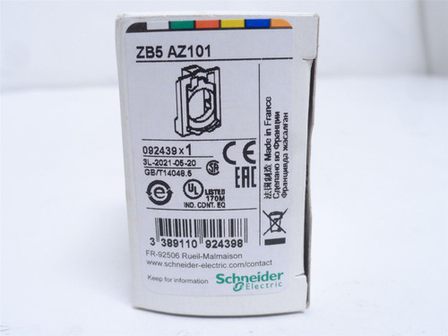Schneider ZB5-AZ101; Light Block; W/Body Fixing Collar; 1-NO