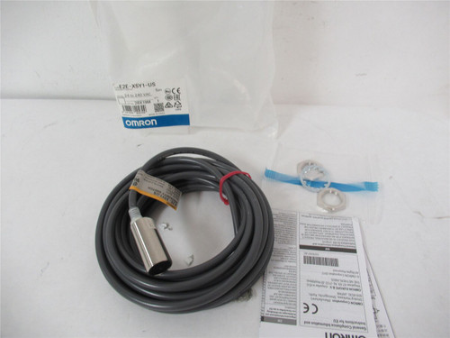 Omron E2E-X5Y1-US; Proximity Sensor Plastic M18 5 MM AC2W-NO