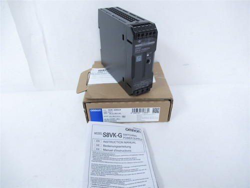 Omron S8VK-G06024;  Power Supply Capacity 60W 24VDC 2.5A