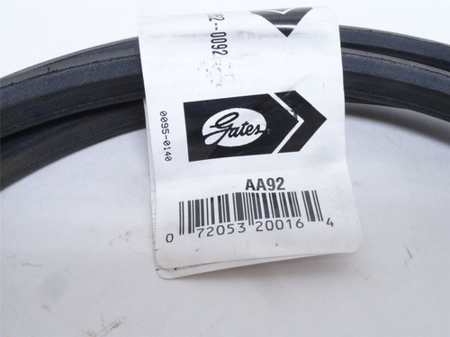 Gates AA92;  Double Sided V-Belt Section: AA; 94" Long