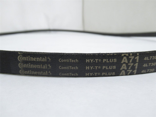 Continental A71; V-Belt; 73" Long x 13mm Top Width