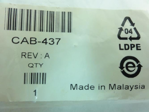Datalogic CAB-437; Cable; KBW; PS/2; Coiled;  9' Length