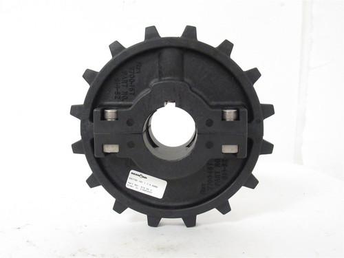Rexnord 614-62-3; Idler Roller Chain Sprocket; 1-1/4"ID
