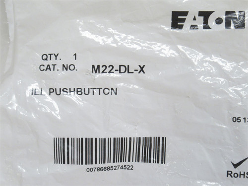 Eaton M22-DL-X; Illuminated Push-Button Actuator; Momentary