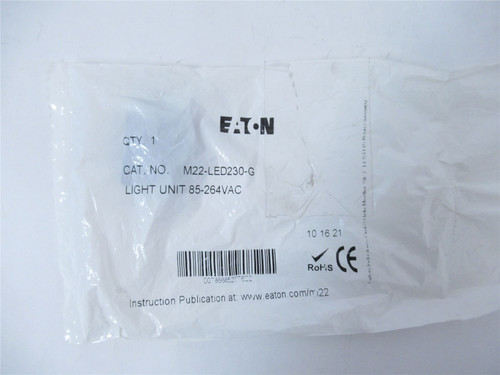 Eaton M22-LED230-G; Light Block - Green; LED