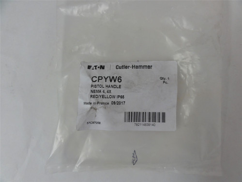 Eaton CPYW6; Rotary Disconnect On/Off Shaft Handle