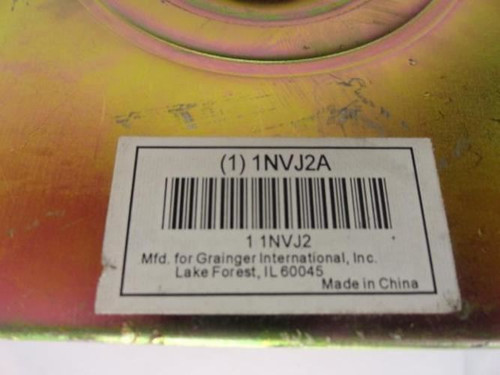 MFG- 1NVJ2A; Caster Wheel; 8" Wheel with brake