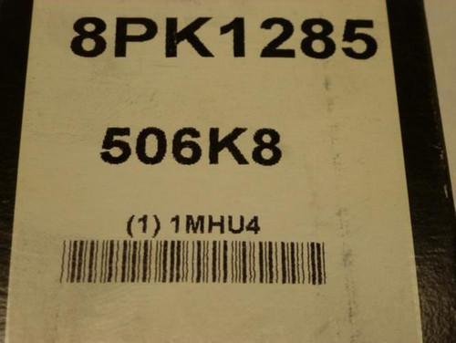 Bando 506K8; Serpentine Belt 8PK1285