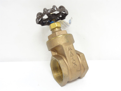 Matco-Norca 514T08; Brass Gate Valve; Size: 2NPT; 200WOG