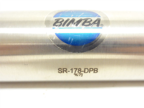 Bimba SR-178-DPB; Air Cylinder; 1-1/2"ID x 8" Stroke