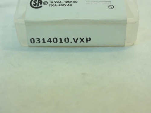 Littelfuse 0314010.VXP; Lot-2 Fuses; 0.1A; 250V