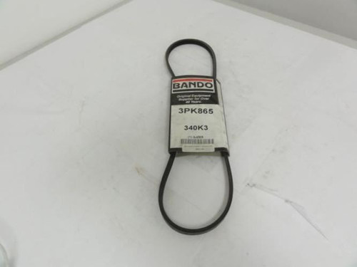 Bando 3PK865; Serpentine Belt; Industry Number 340K3