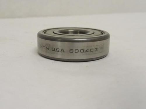 NTN 6304C3; Ball Bearing 20mm ID x 52mm OD x 15mm Wide