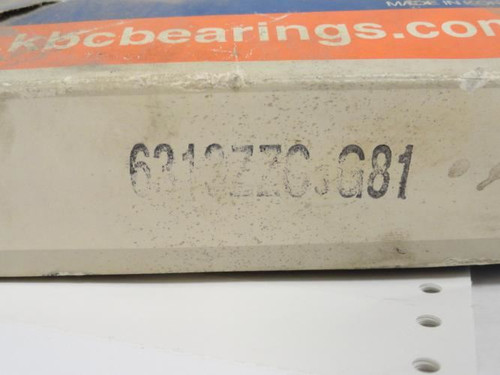 KBC 6313ZZ; Ball Bearing 65mm ID x 140mm OD x 33mm Wide