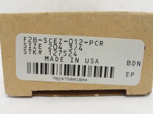 Dodge F2BSCEZ012PCR; E-Z Kleen Flange Bearing 127524 3/4"ID