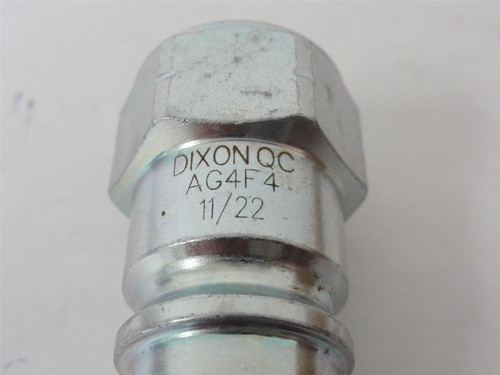 Dixon AG4F4; Hydraulic Plug; 1/2" NPT; 1/2" Body Size