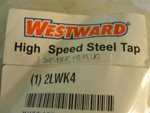 Westward 2LWK4; Hand Tap; 3/4"-16; Plug; Right Hand