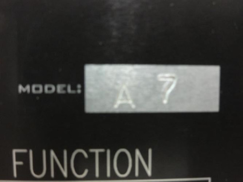 RPPG A7; Modulation Control Panel
