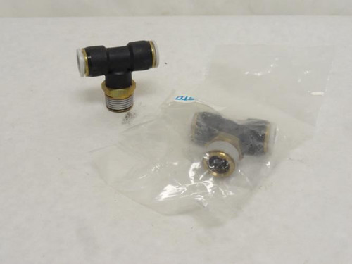 Festo QBT-1/2-1/2-U; Lot-2 T-Fitting 533322; 1/2" PTC x 1/2 NPT