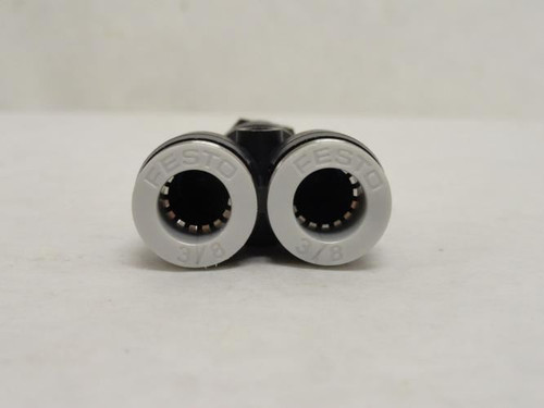 Festo QSY-3/8-3/8-U; Lot-3; Y-Fitting 153746; 3/8"Tube x 3/8NPT