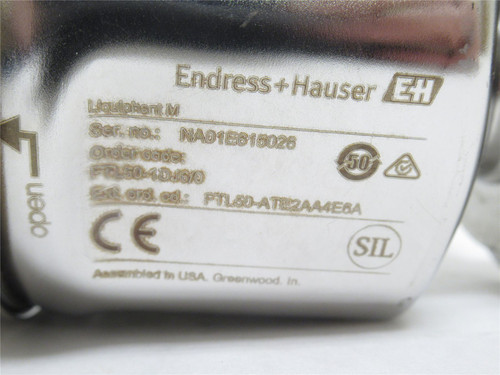 Endress+Hauser FTL50-1DJ6/0; Vibronic Point Level Detector