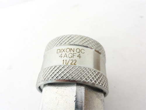 Dixon 4AGF4; Hydraulic Coupler; 1/2" NPT; 1/2" Body Size
