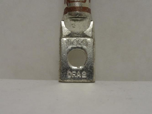 ILSCO CRA2; Copper Crimp Connector 1/0AWG; 1/4" Stud