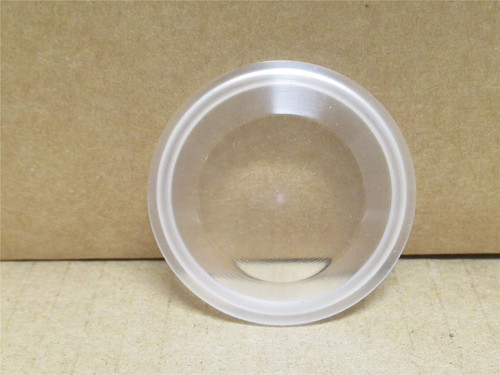 MFG- 8104680; Beveled Plastic End Cap SIght Glass; 50mmOD