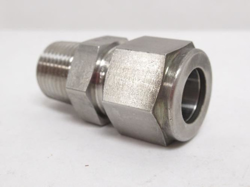 MFG- SS-600-1-8; Tube Fitting; SS-316; 1/2" Tube x 3/8 NPT