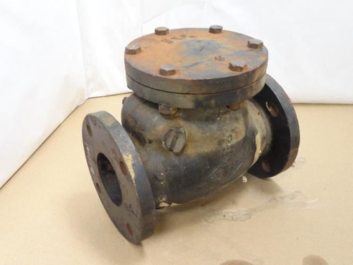 Jenkins 587J-3; Cast Iron Swing Check Valve Size 3" Surface Rust