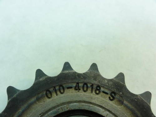 Fafnir 010-4018-S; Idler Sprocket; # 40; 18T; 5/8"ID