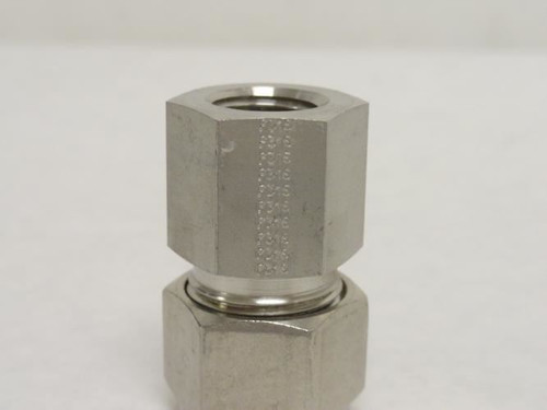 Parker 8-4 GBU-SS; Tube Fitting; SS-316; 1/2 Comp x 1/4NPT