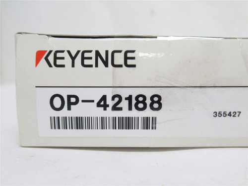 Keyence OP-42188; Connector Cable; M8 L-Shaped; 10M; PVC
