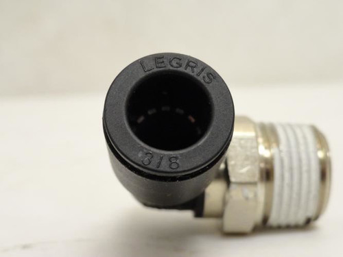 Legris 3109-60-18; Male Elbow; 90Deg; 3/8" Tube x 3/8 NPT